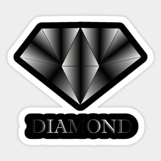 BLACK DIAMOND Sticker